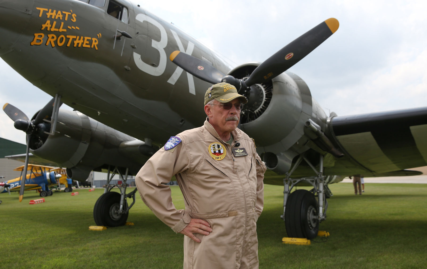 WWII plane "That's All, Brother" lands in Mason City - Rozendaal